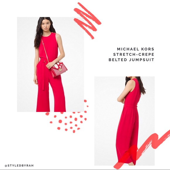 michael kors jumpsuit pink
